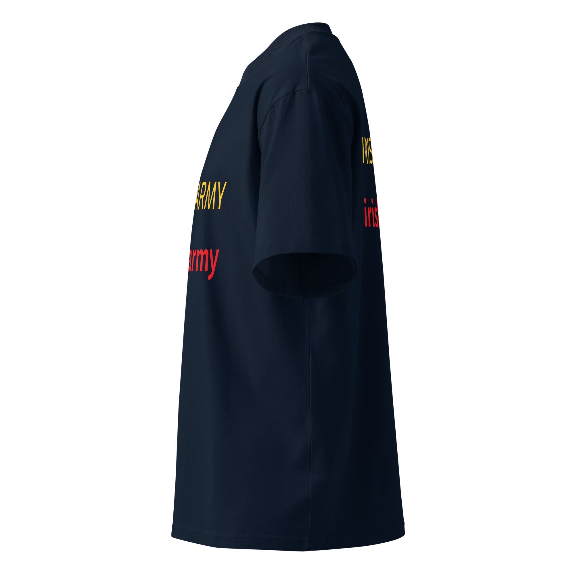 Irish Army - Unisex Organic Oversized High Neck T-shirt