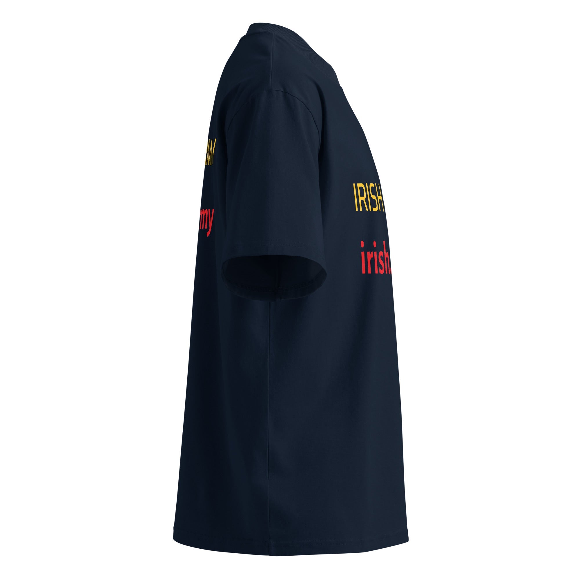 Unisex Organic Oversized High Neck T-shirt