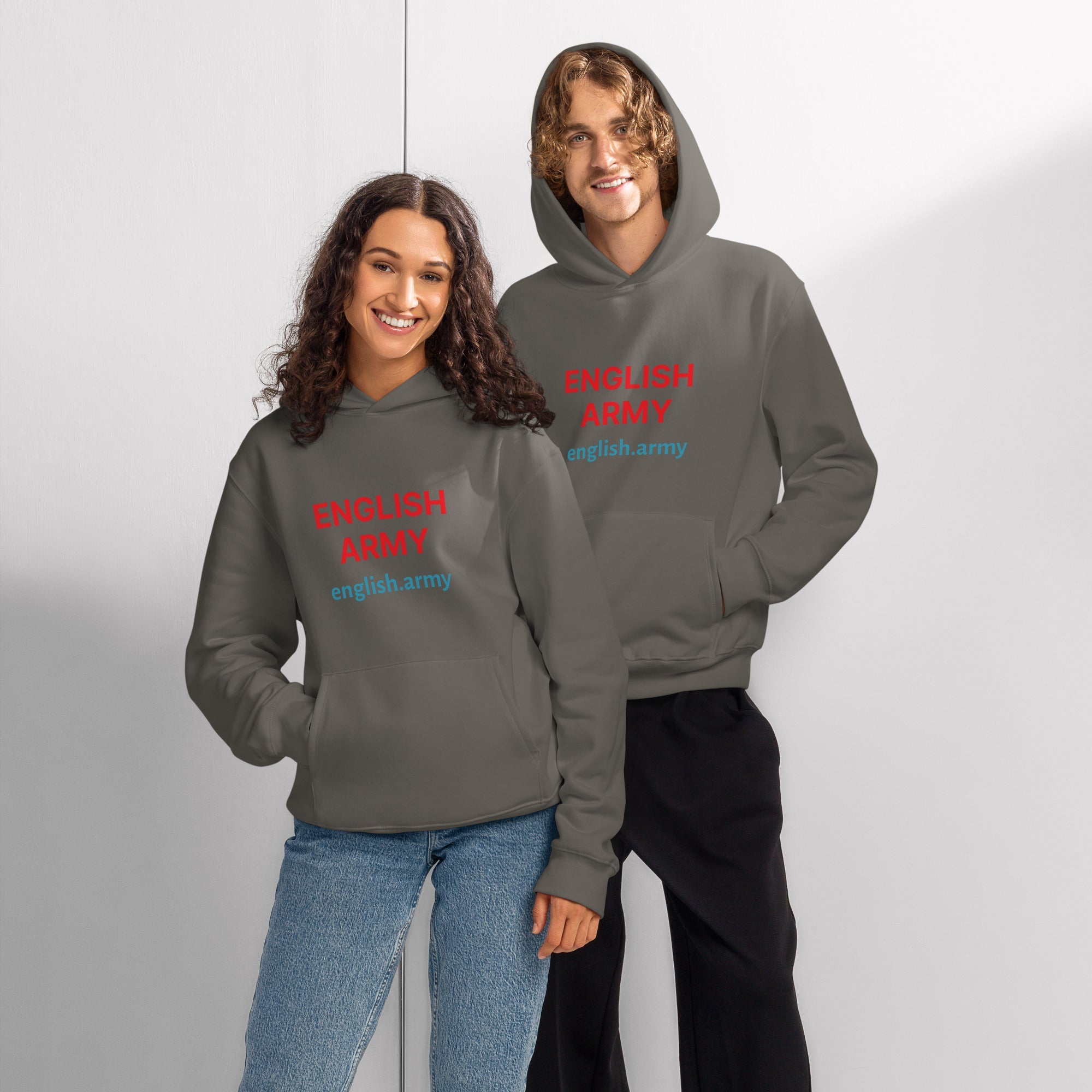 ENGLISH ARMY - Oversized Heavyweight Hoodie