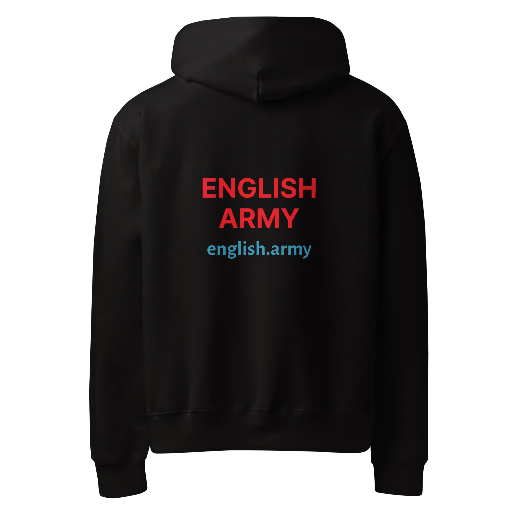 ENGLISH ARMY - Oversized Heavyweight Hoodie