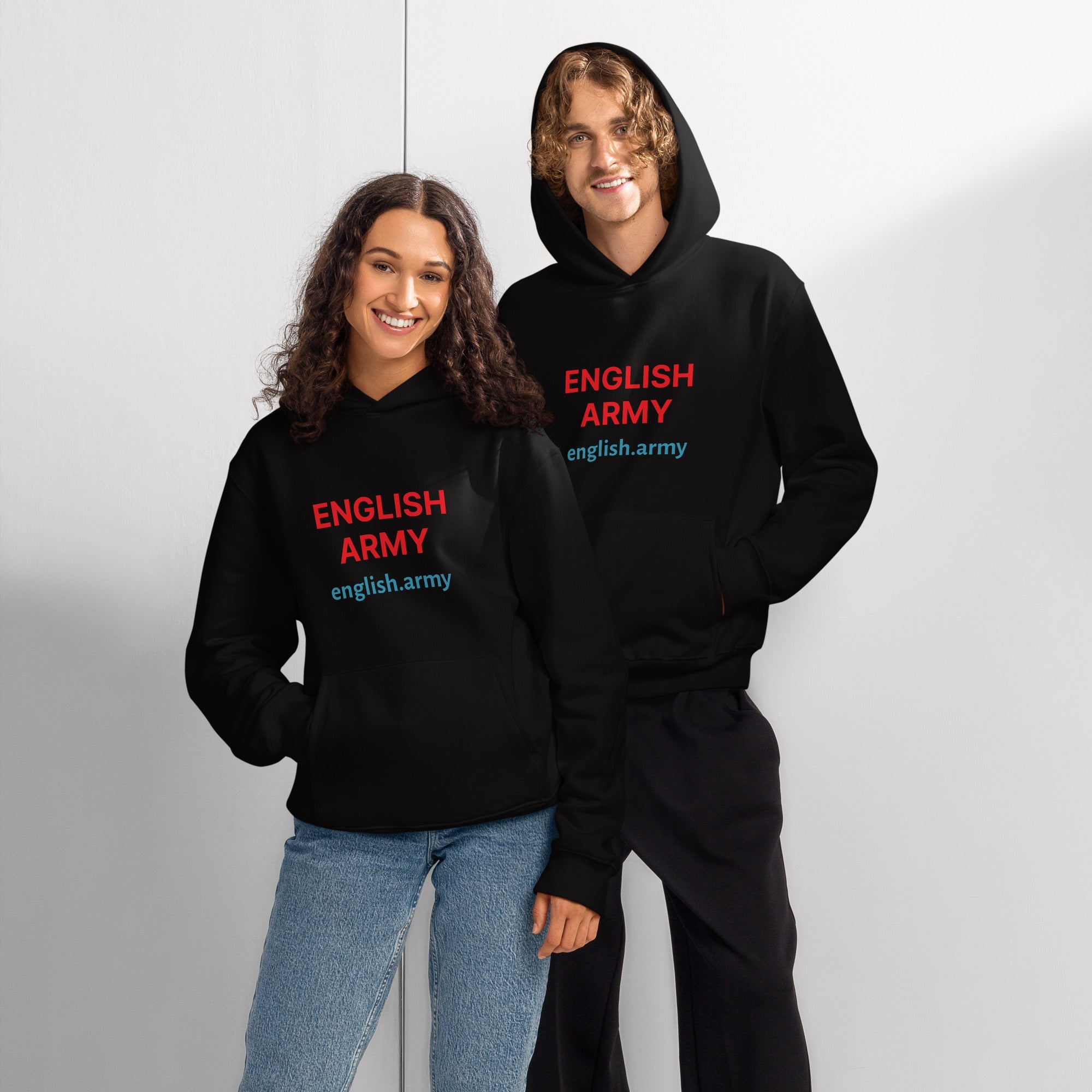 ENGLISH ARMY - Oversized Heavyweight Hoodie