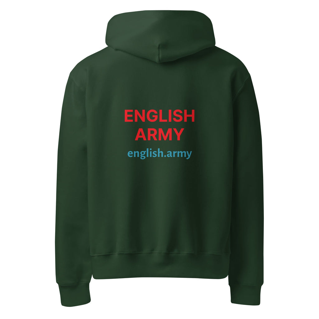 ENGLISH ARMY - Oversized Heavyweight Hoodie