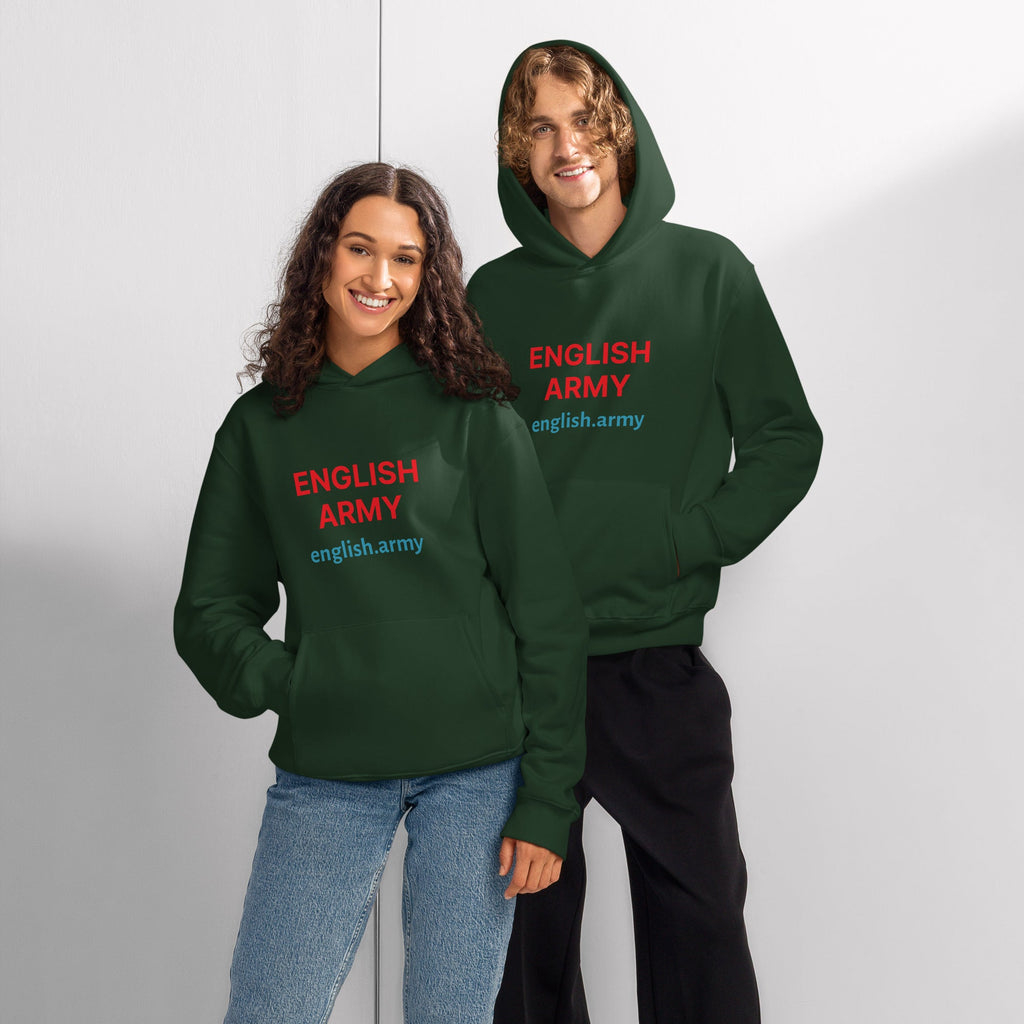 ENGLISH ARMY - Oversized Heavyweight Hoodie