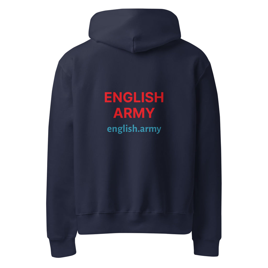 ENGLISH ARMY - Oversized Heavyweight Hoodie