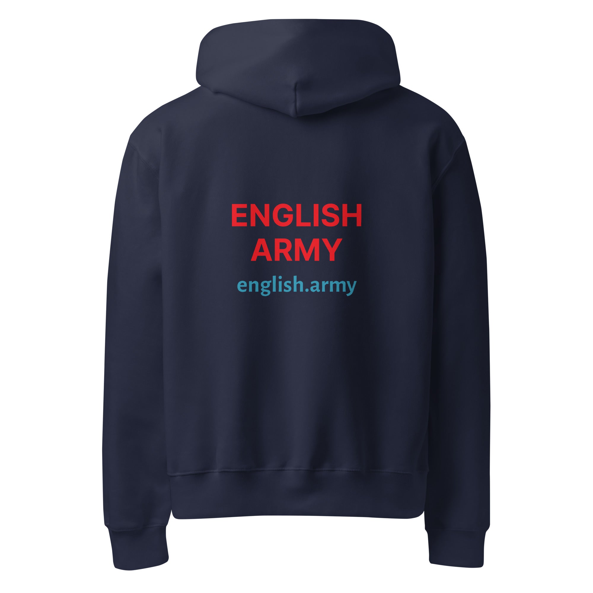 ENGLISH ARMY - Oversized Heavyweight Hoodie