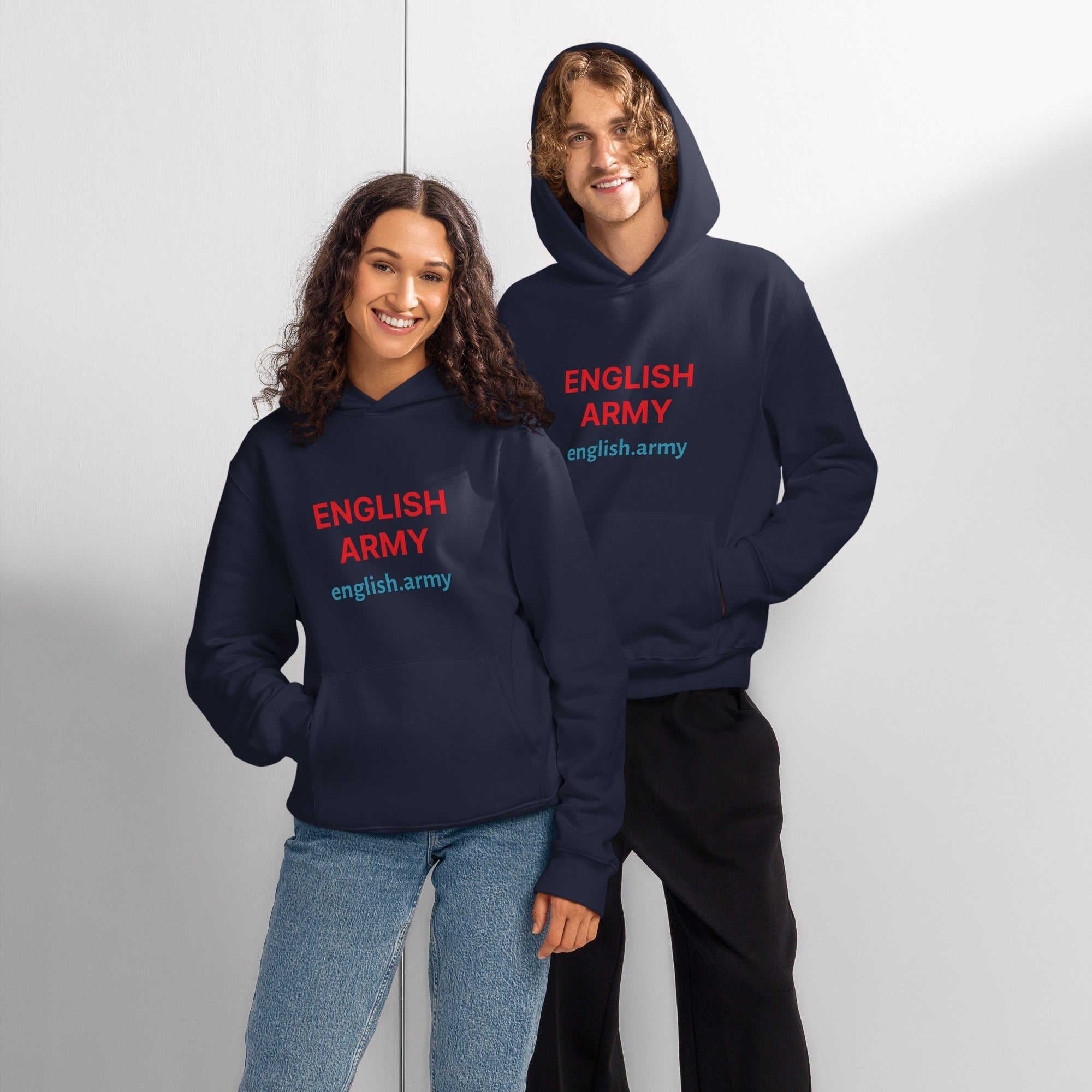 ENGLISH ARMY - Oversized Heavyweight Hoodie