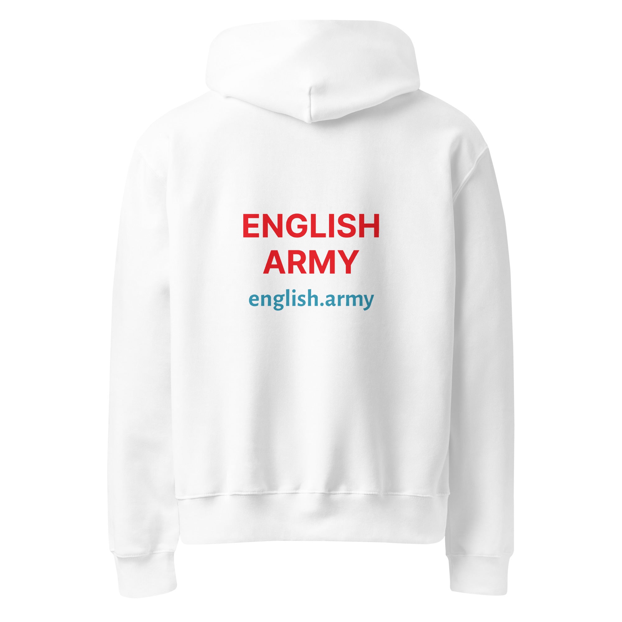 ENGLISH ARMY - Oversized Heavyweight Hoodie