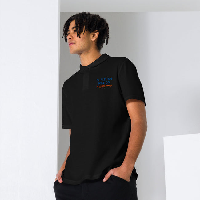 Christian Nation - Unisex Pique Polo Shirt