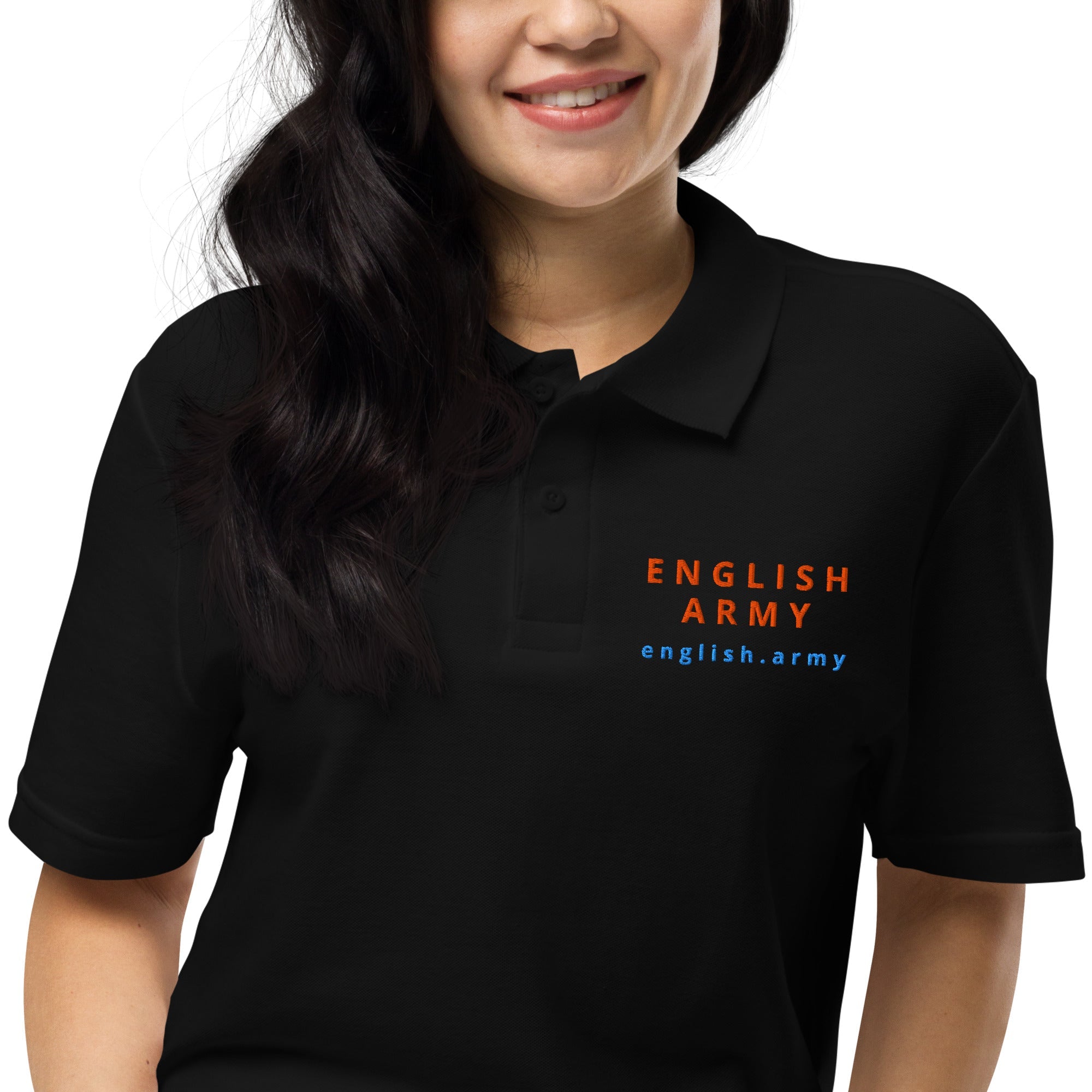 ENGLISH ARMY - Unisex Pique Polo Shirt