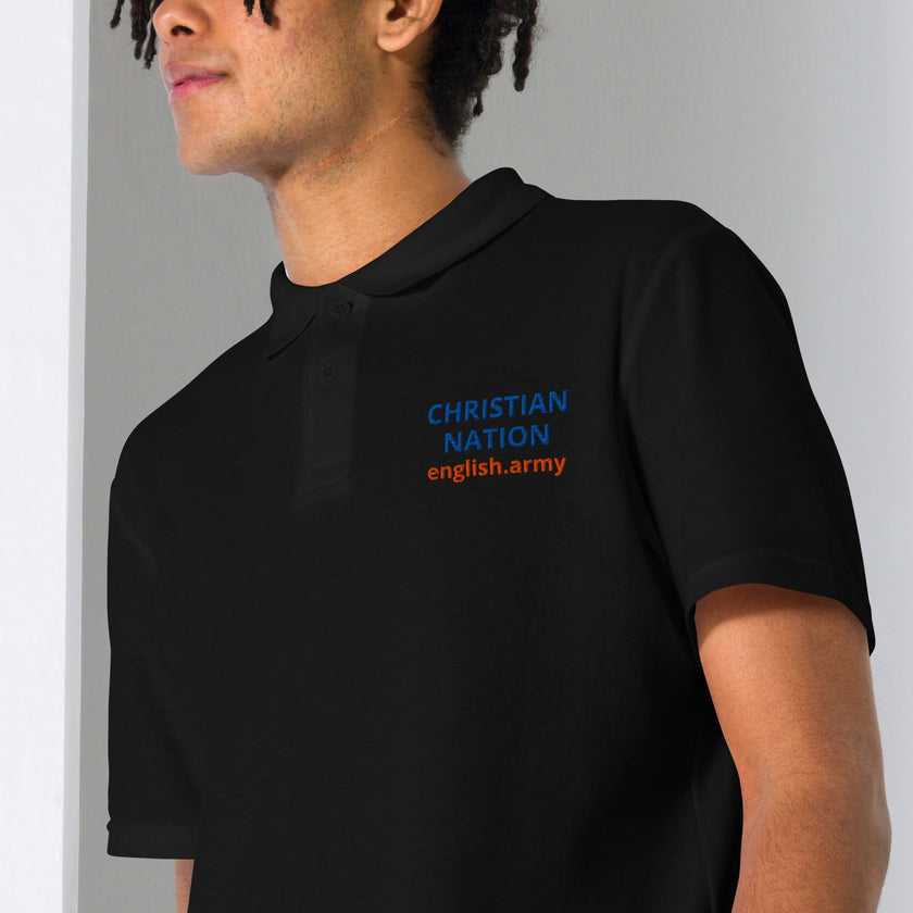 Christian Nation - Unisex Pique Polo Shirt