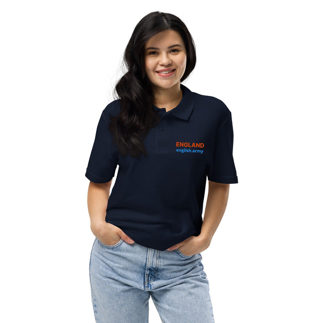 ENGLAND - Unisex Pique Polo Shirt