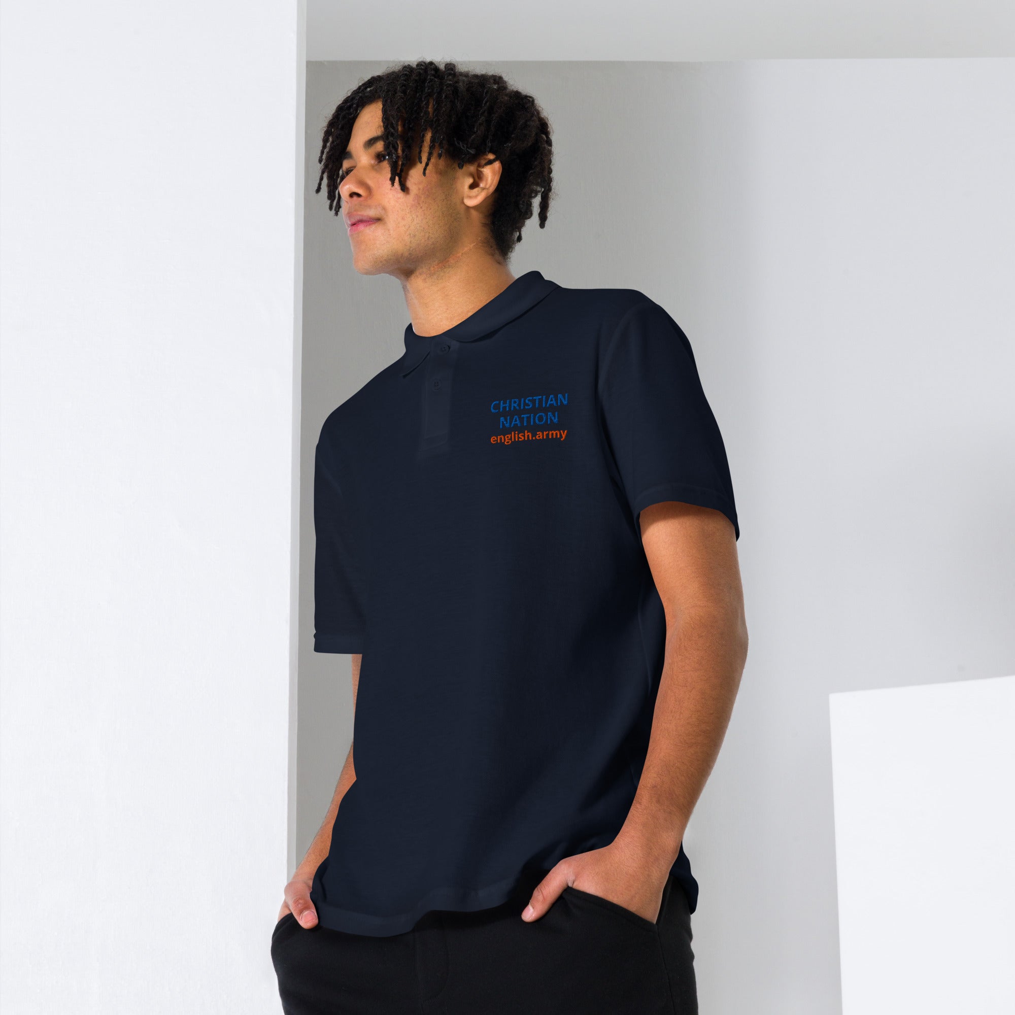 Christian Nation - Unisex Pique Polo Shirt