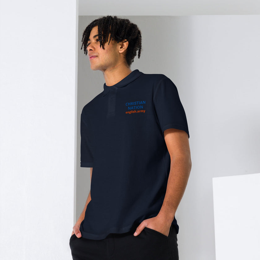 Christian Nation - Unisex Pique Polo Shirt
