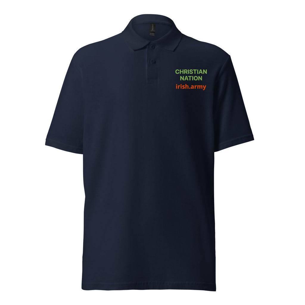 Christian Nation - Unisex Pique Polo Shirt