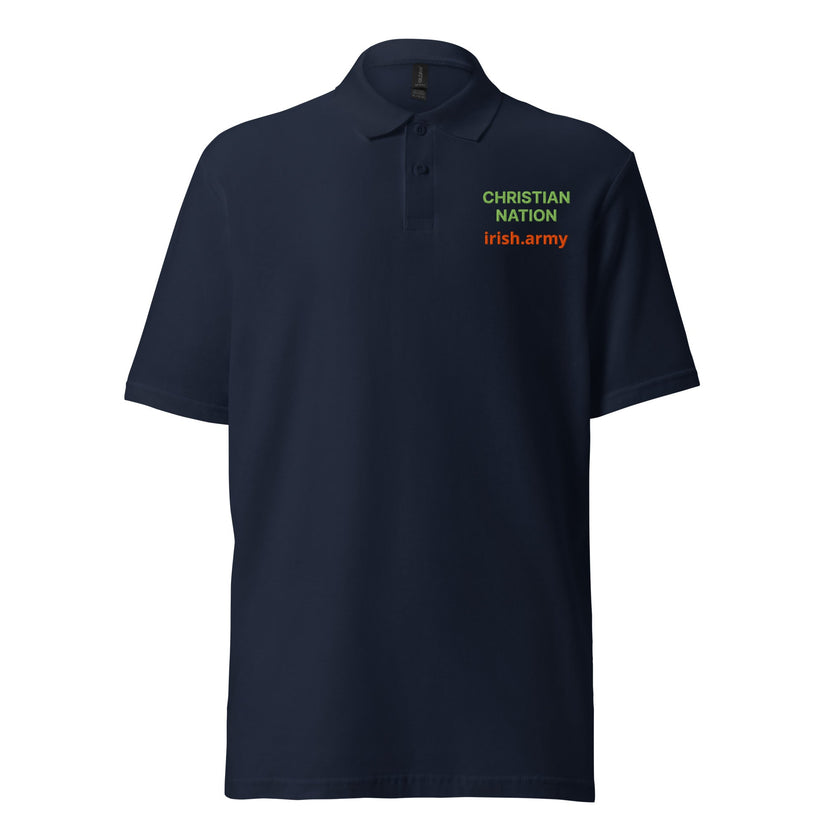 Christian Nation - Unisex Pique Polo Shirt
