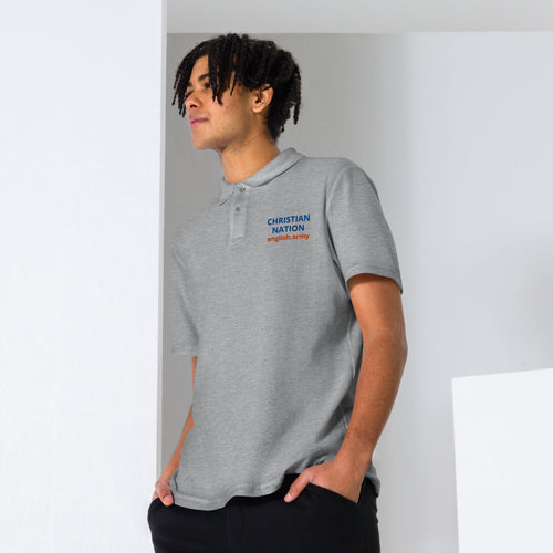 Christian Nation - Unisex Piqué-Poloshirt