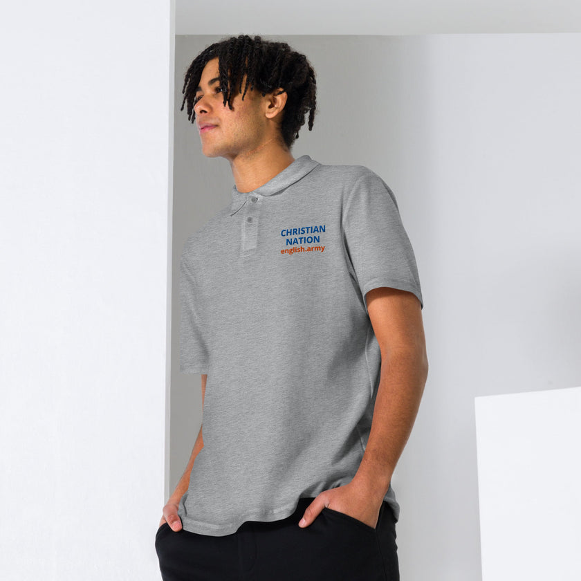 Christian Nation - Unisex Pique Polo Shirt