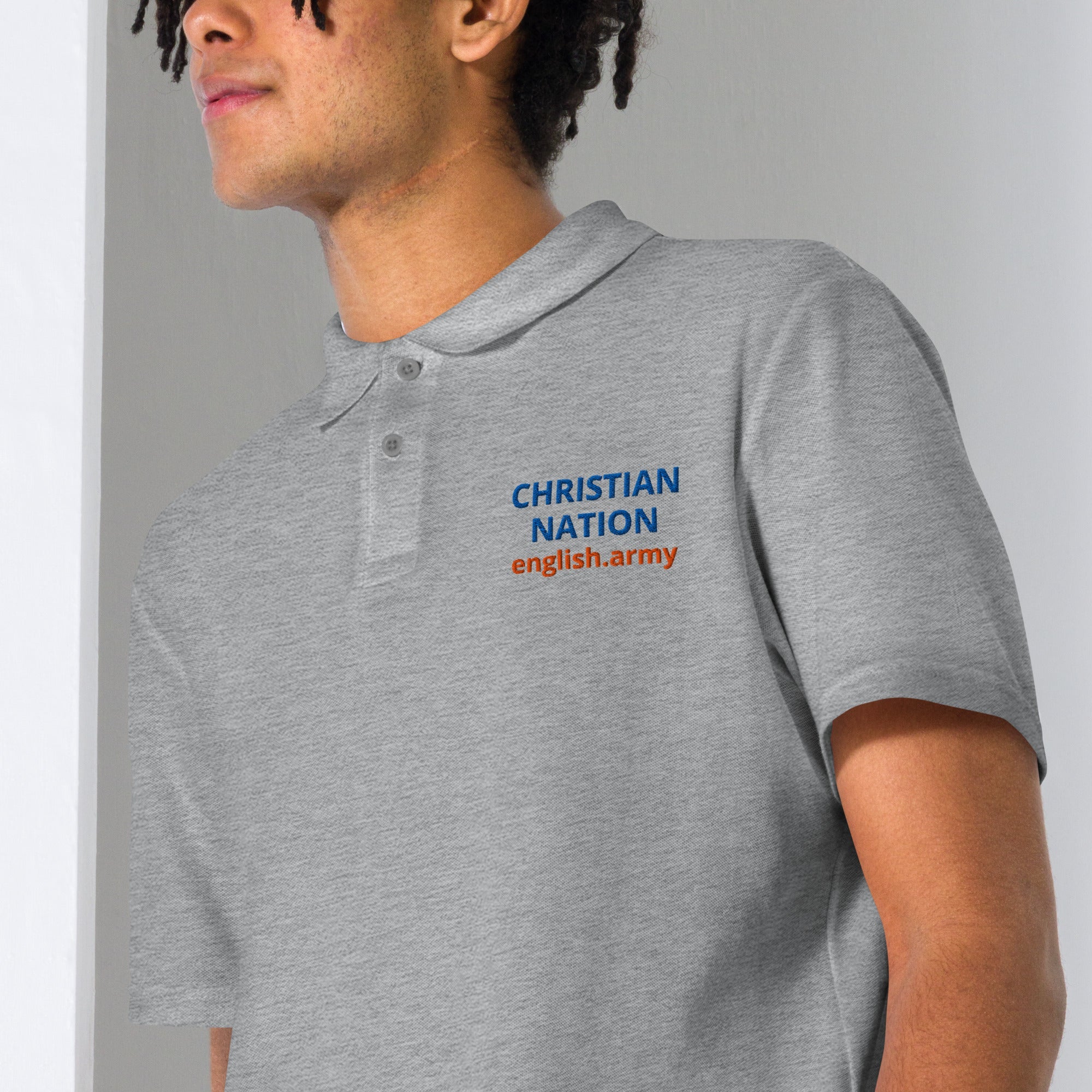 Christian Nation - Unisex Pique Polo Shirt