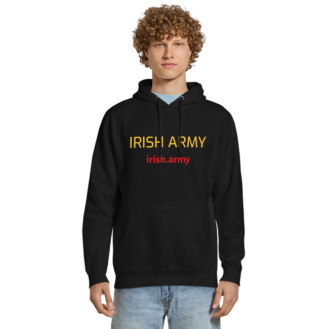 Irish Army - Unisex Premium Mid-weight Hoodie