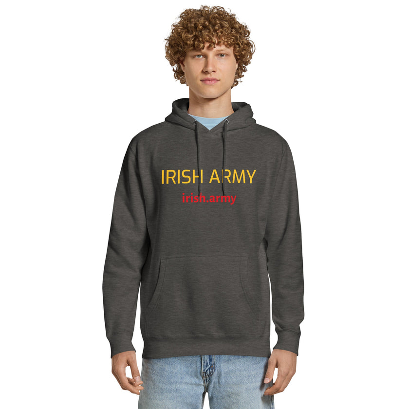 Irish Army - Unisex Premium Mid-weight Hoodie