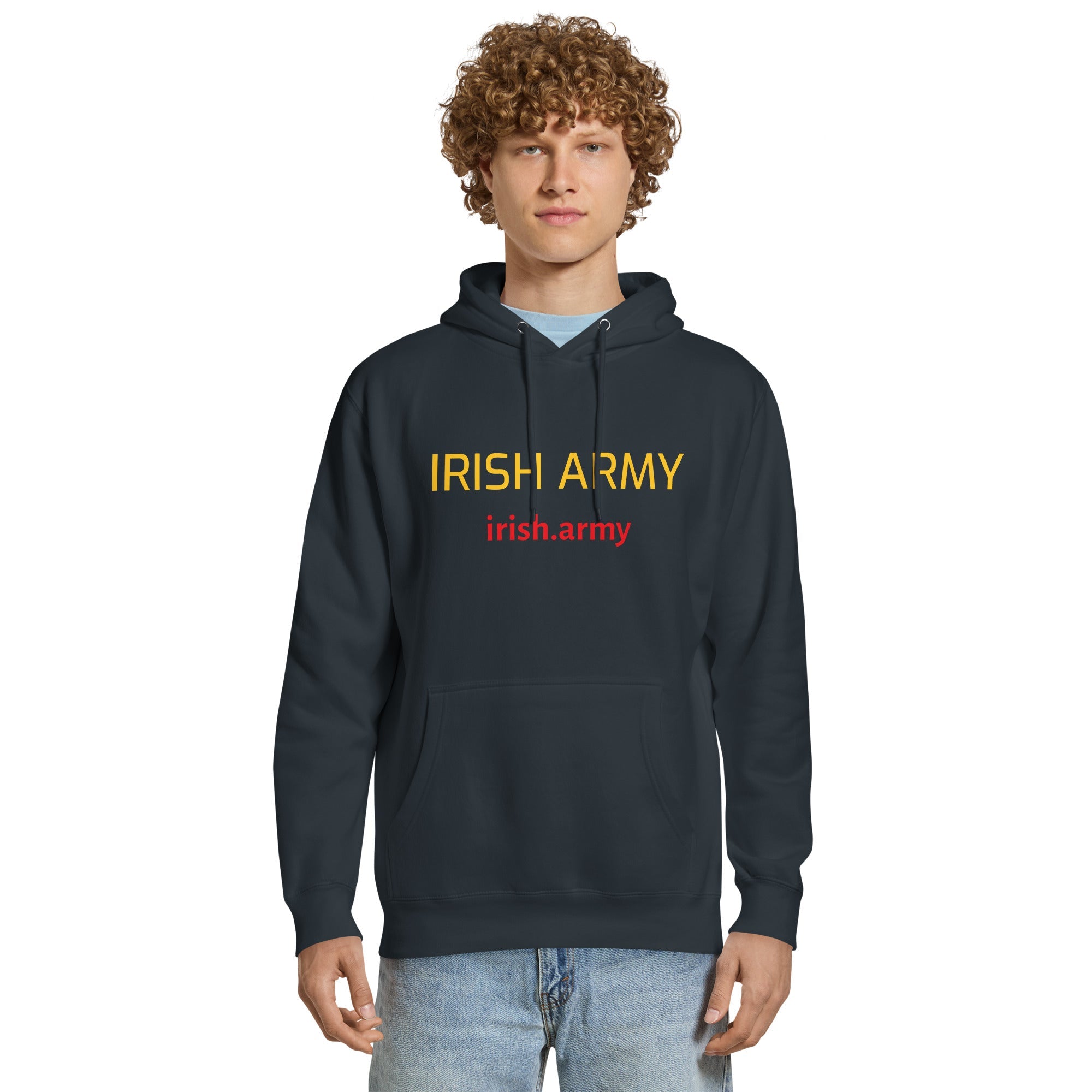 Irish Army - Unisex Premium Mid-weight Hoodie