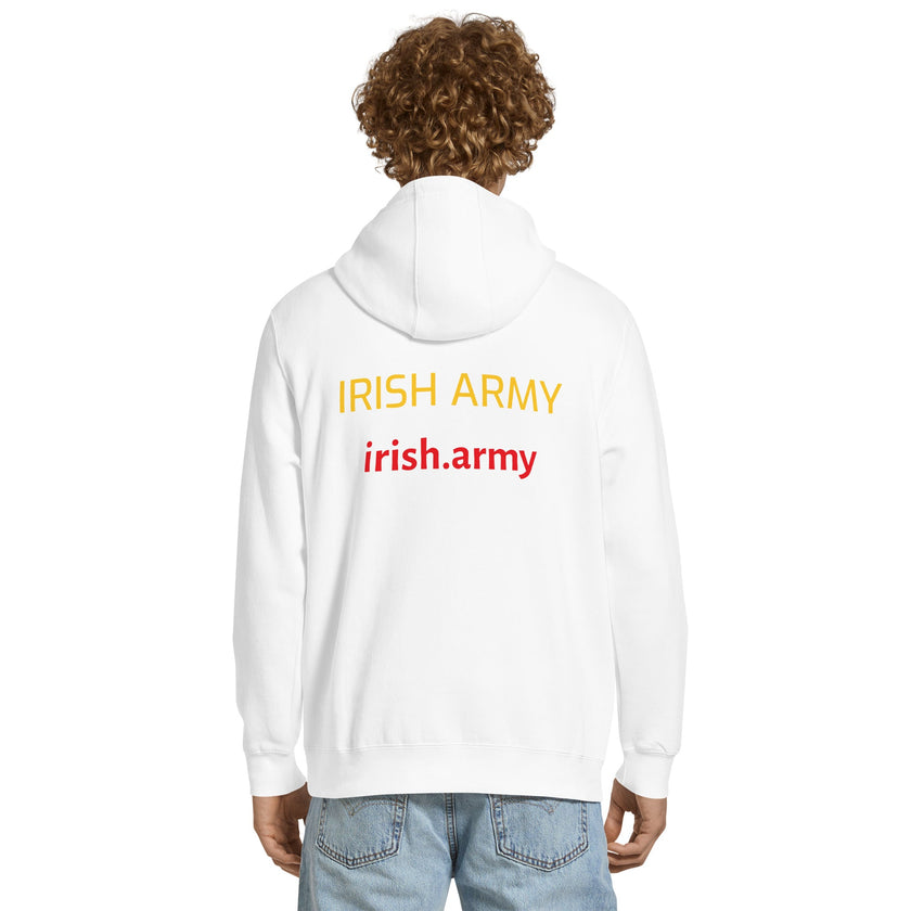 Irish Army - Unisex Premium Mid-weight Hoodie