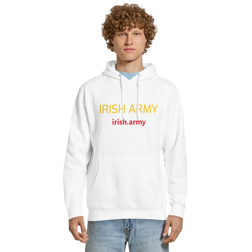 Irish Army - Unisex Premium Mid-weight Hoodie