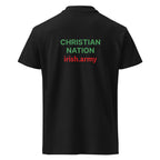 Christian Nation - Premium Pique Polo Shirt