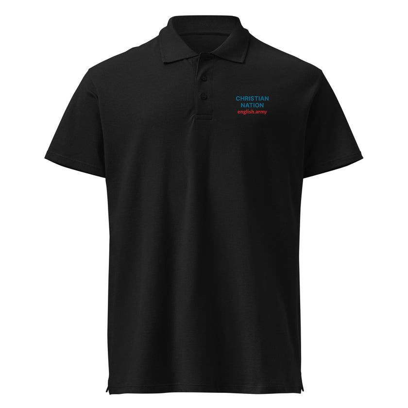 Christian Nation - Premium Pique Polo Shirt