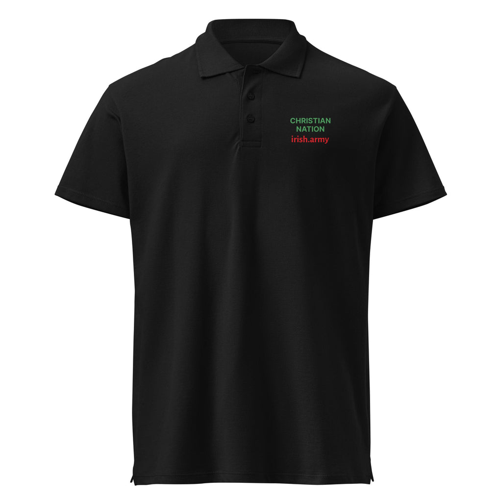 Christian Nation - Premium Pique Polo Shirt
