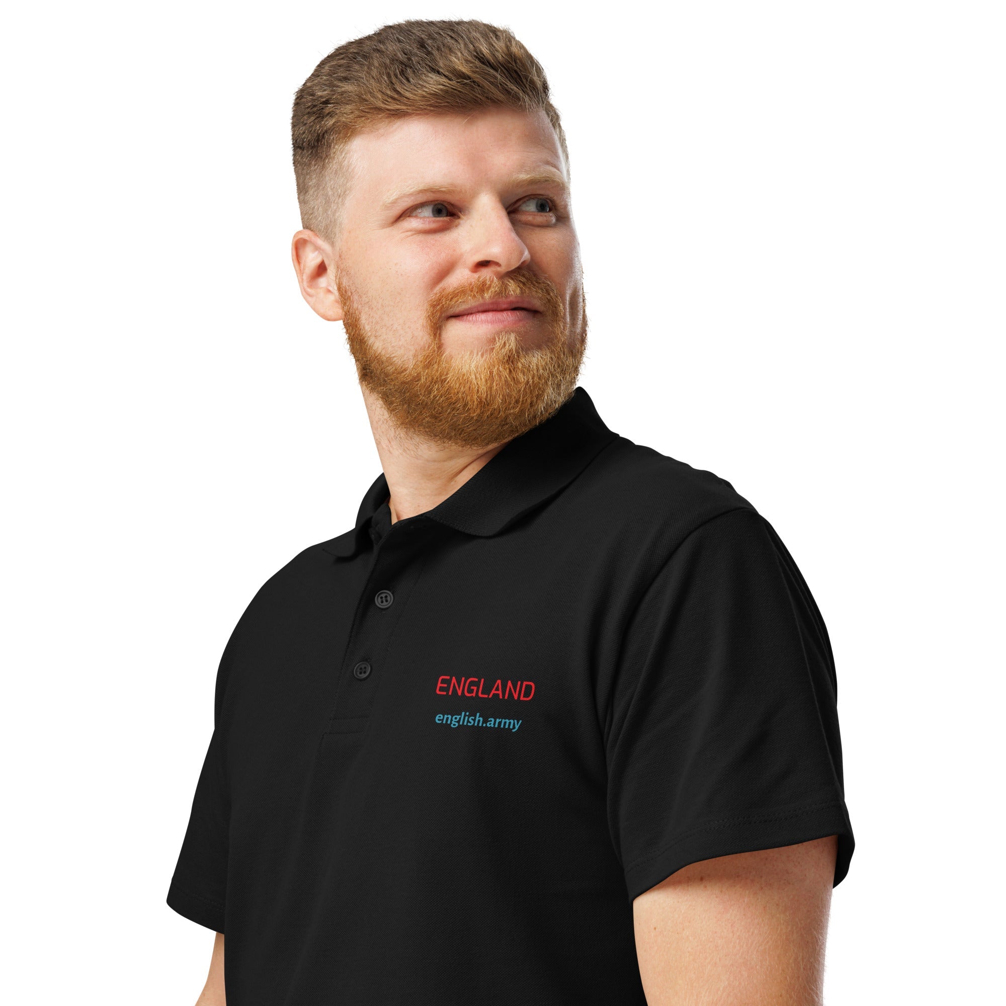 ENGLAND - Premium Pique Polo Shirt