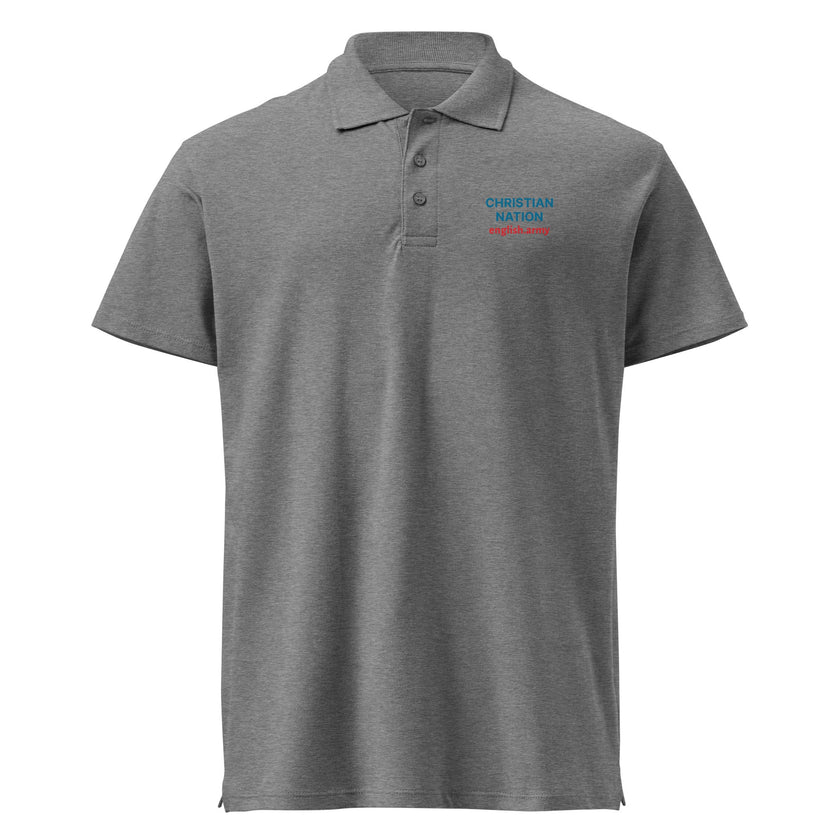 Christian Nation - Premium Pique Polo Shirt