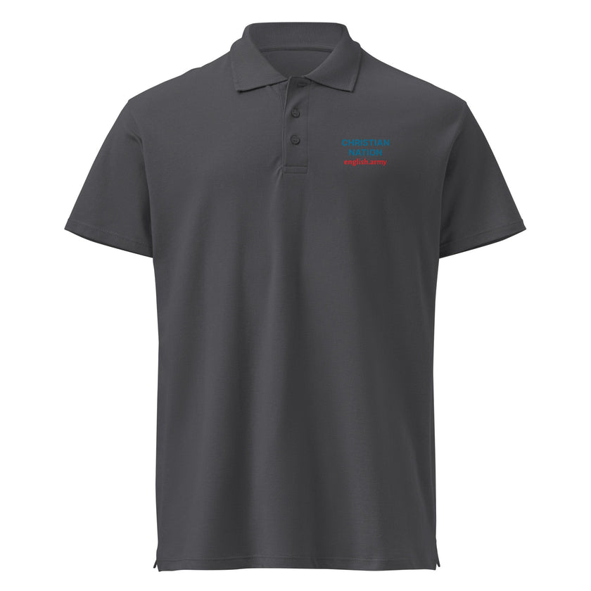 Christian Nation - Premium Pique Polo Shirt