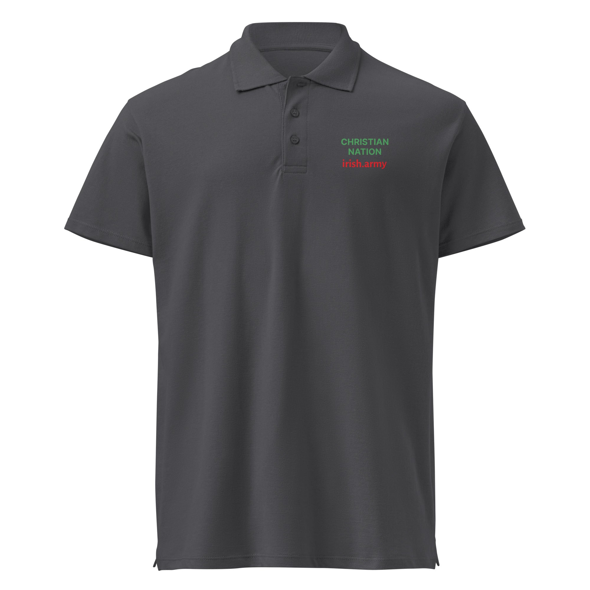Christian Nation - Premium Pique Polo Shirt