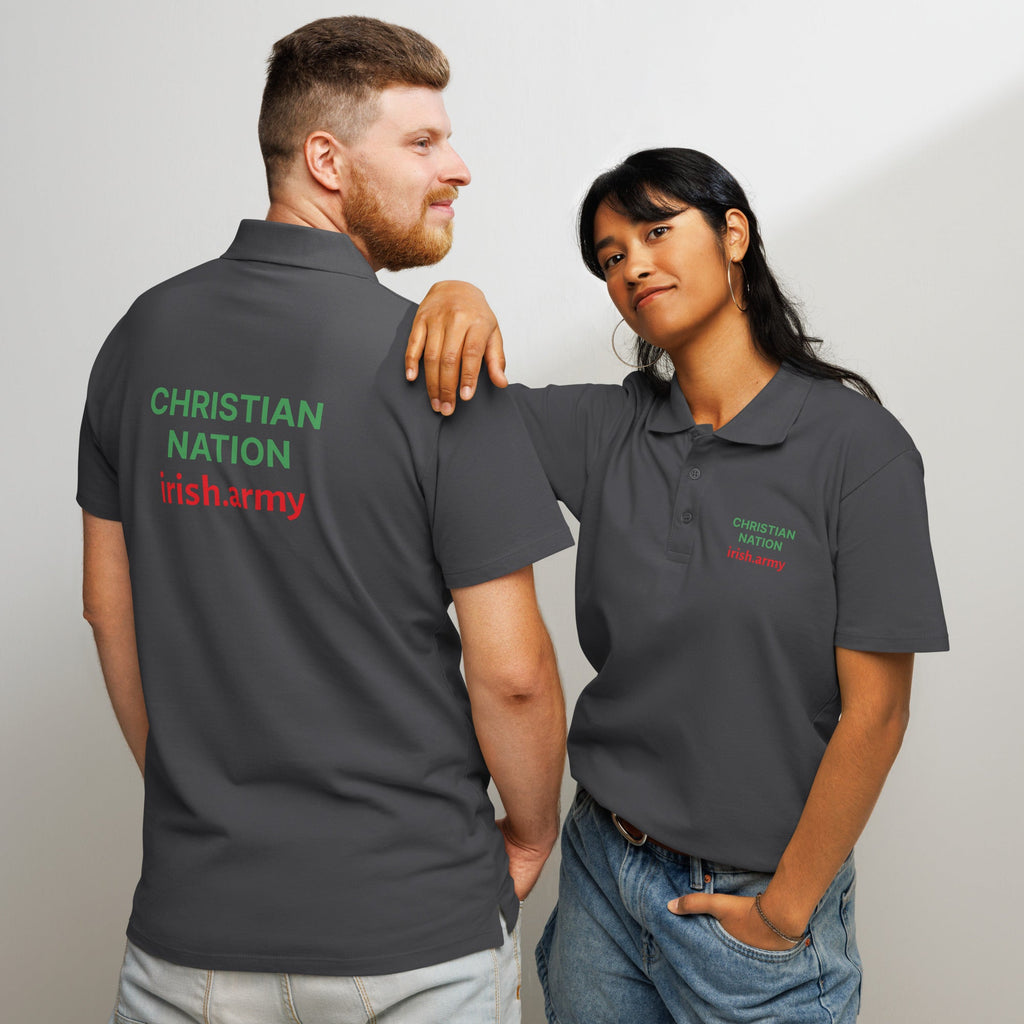 Christian Nation - Premium Pique Polo Shirt