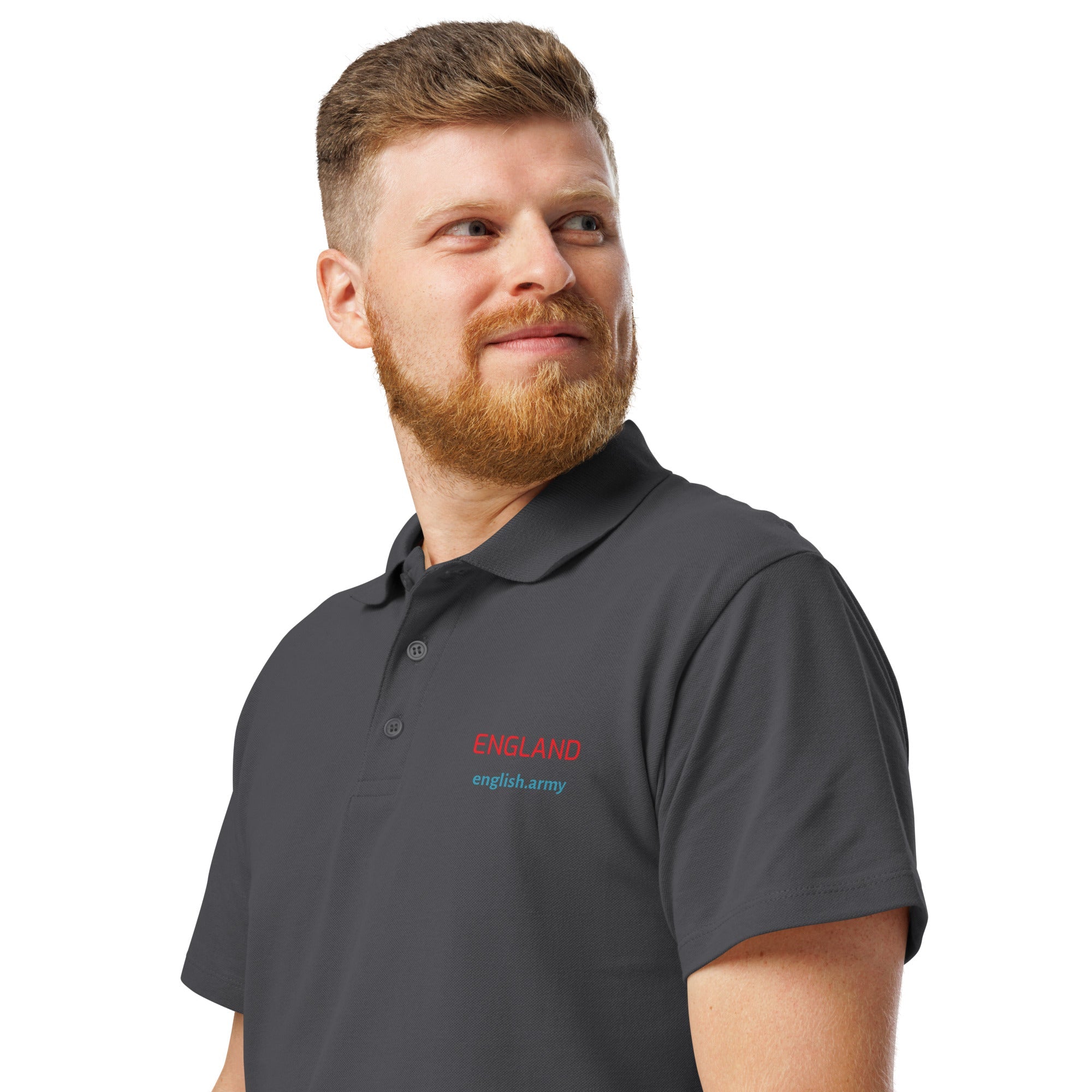 ENGLAND - Premium Pique Polo Shirt