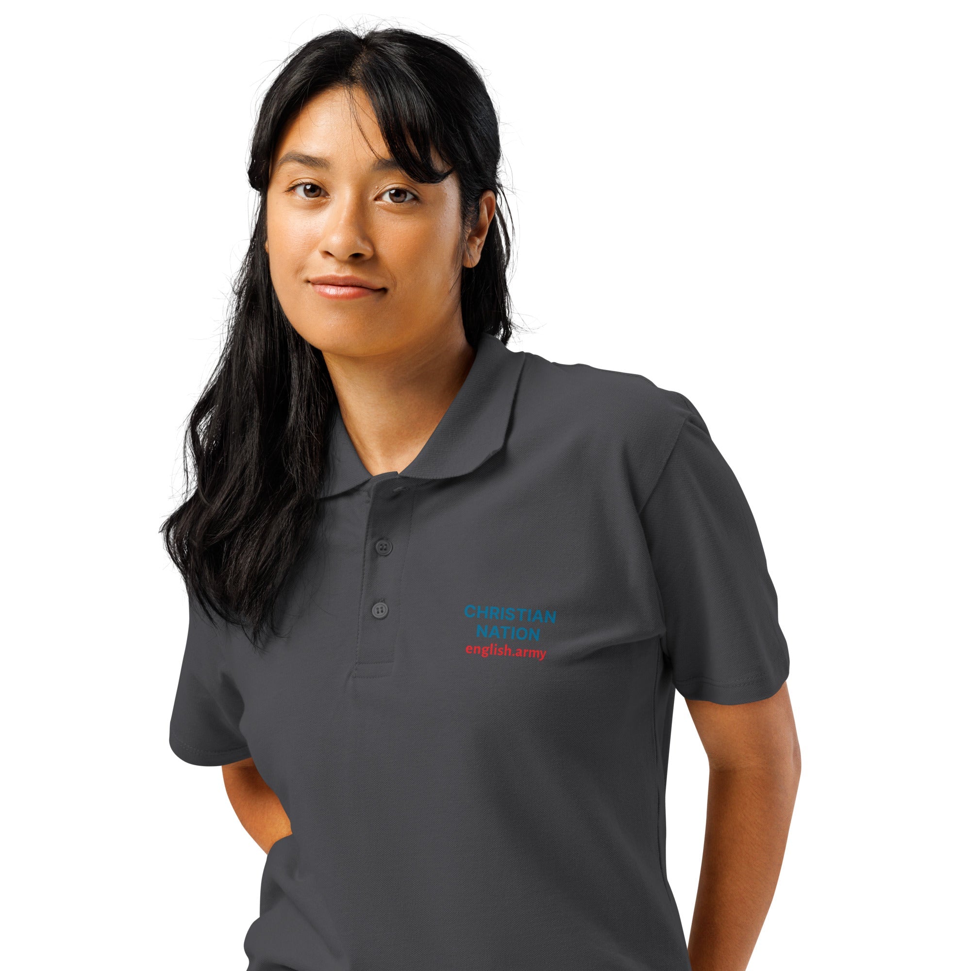Christian Nation - Premium Pique Polo Shirt
