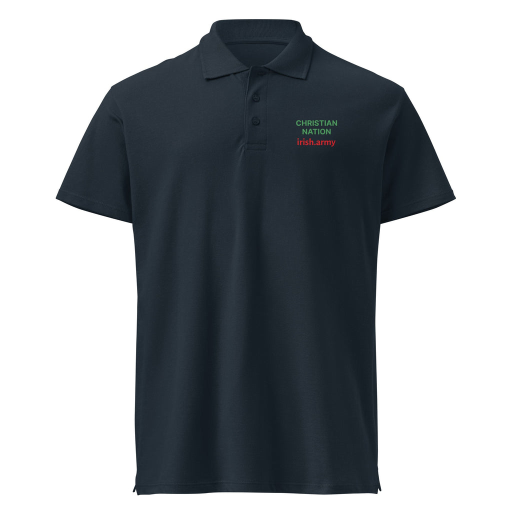 Christian Nation - Premium Pique Polo Shirt