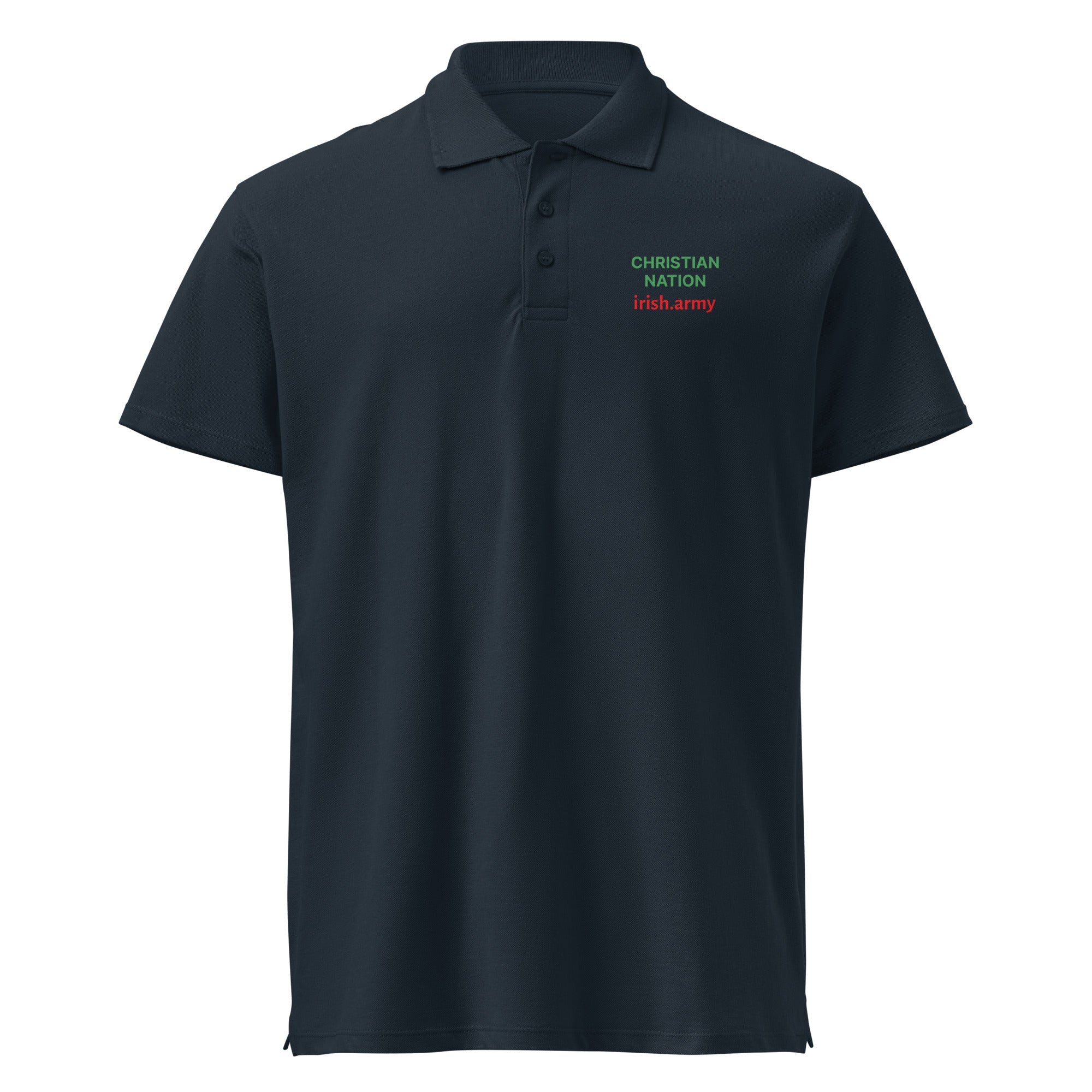 Christian Nation - Premium Pique Polo Shirt
