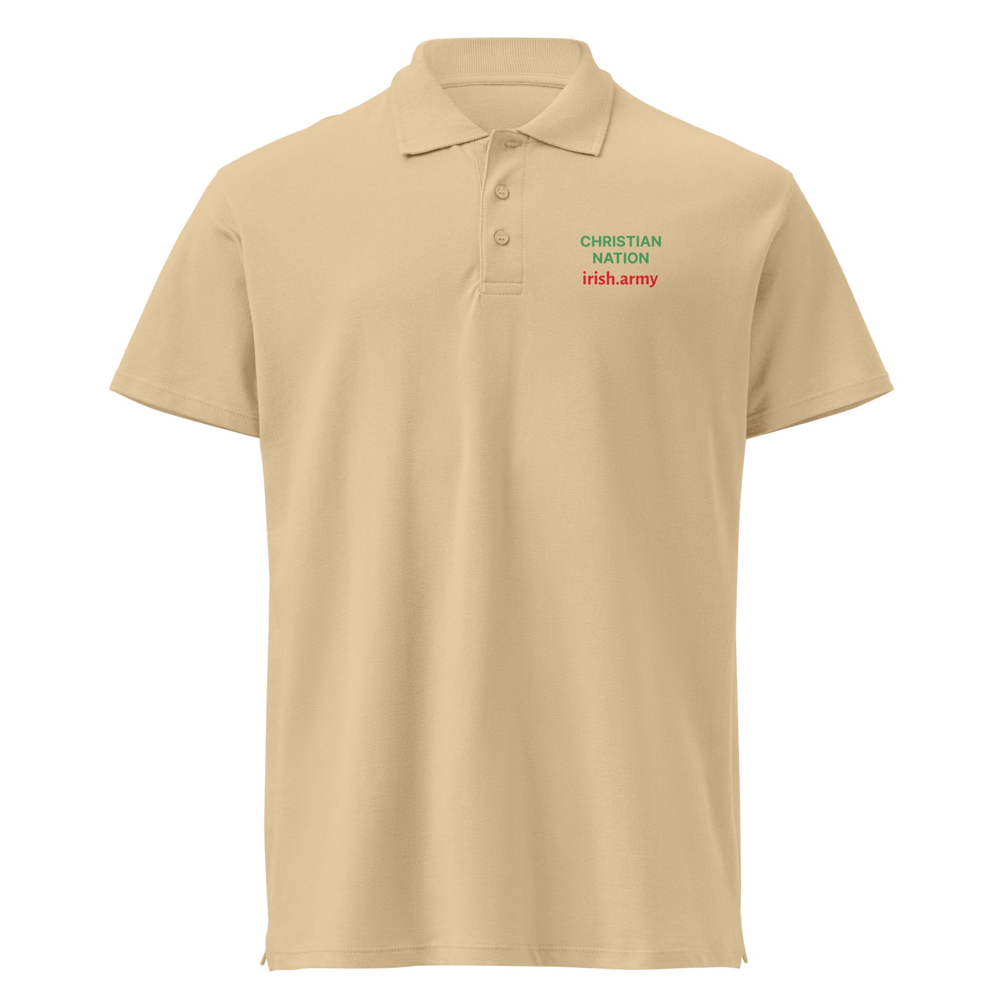 Christian Nation - Premium Pique Polo Shirt