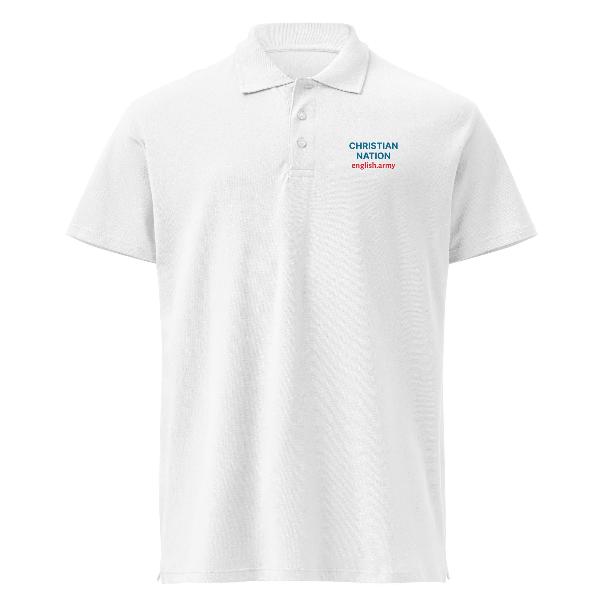 Christian Nation - Premium Pique Polo Shirt