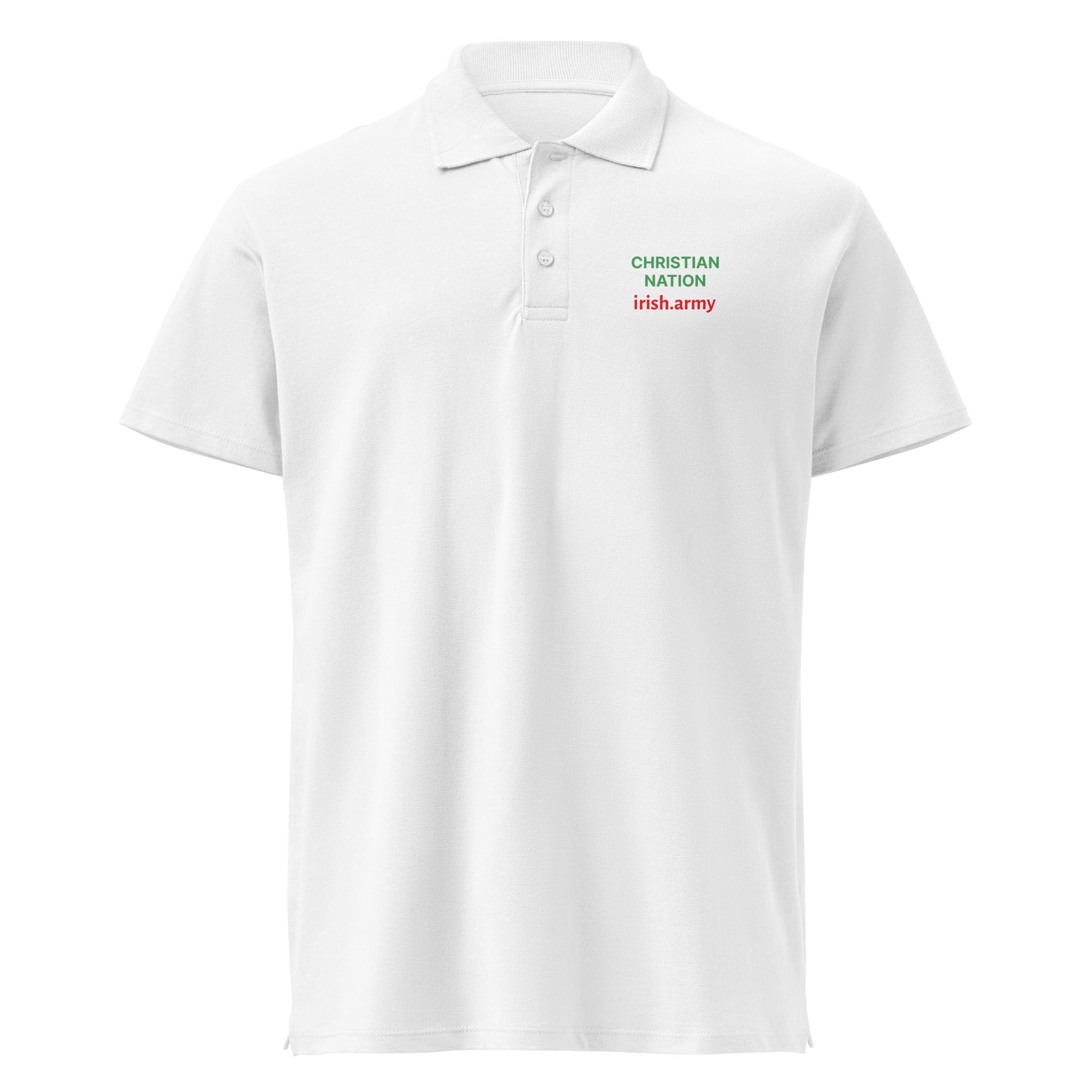 Christian Nation - Premium Pique Polo Shirt