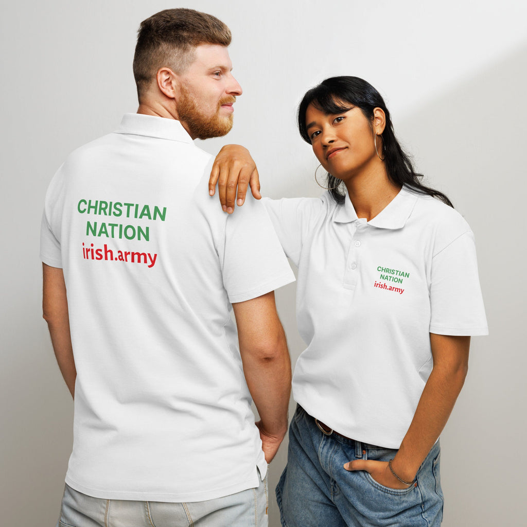 Christian Nation - Premium Pique Polo Shirt