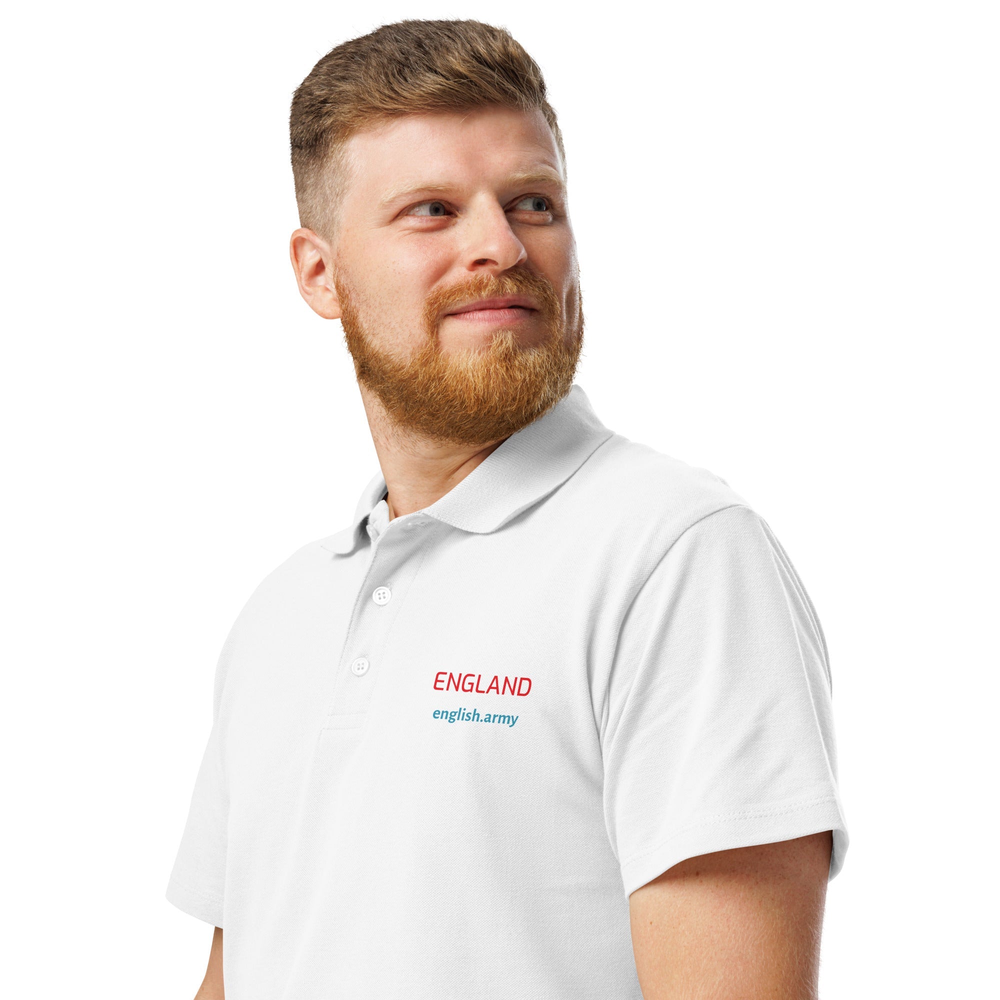 ENGLAND - Premium Pique Polo Shirt