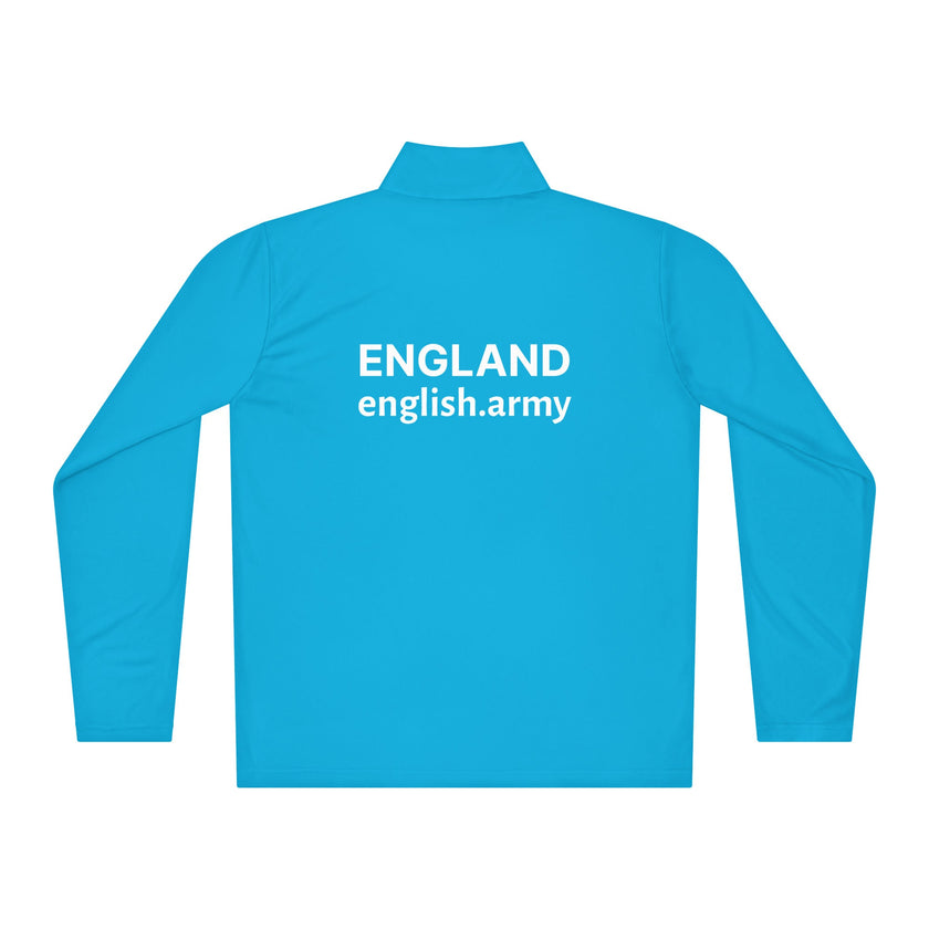 ENGLAND - Leichter Quarter-Zip-Pullover