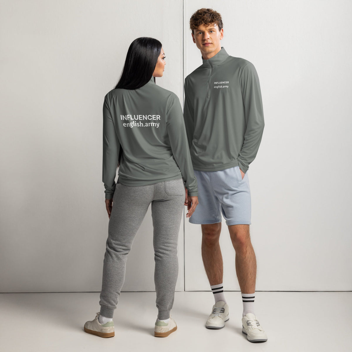 INFLUENCER - Lightweight Quarter-zip Pullover