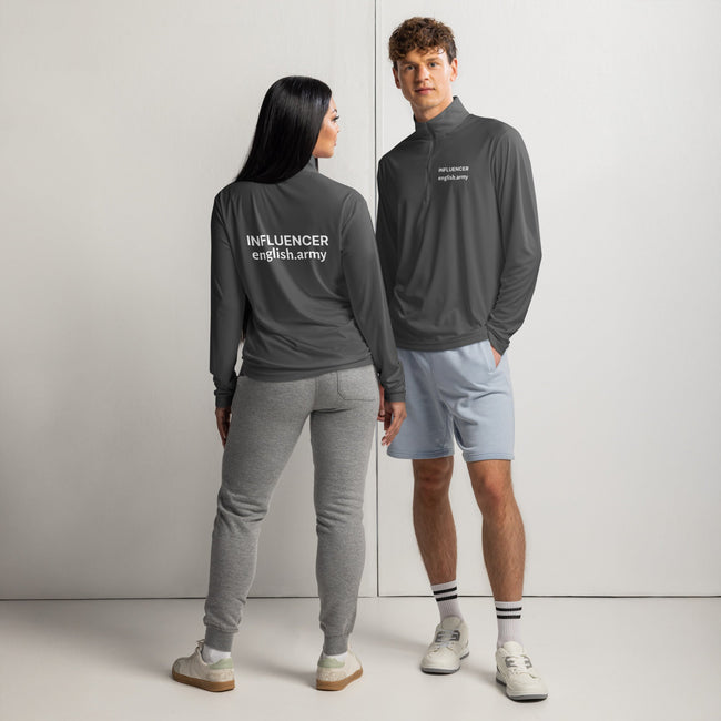 INFLUENCER - Lightweight Quarter-zip Pullover