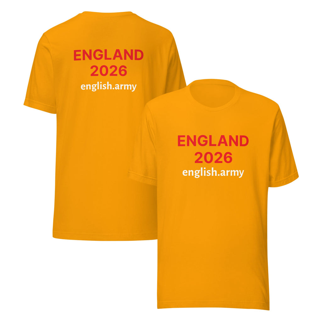 England 2026 - Unisex T-shirt