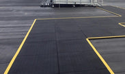 Rubber Rooftop Flooring Tiles