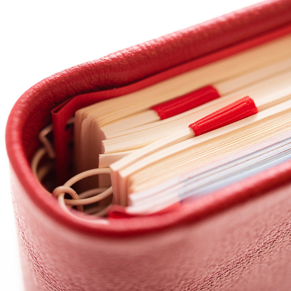 2026 Desk Diary - Week-to-View Planner - Red